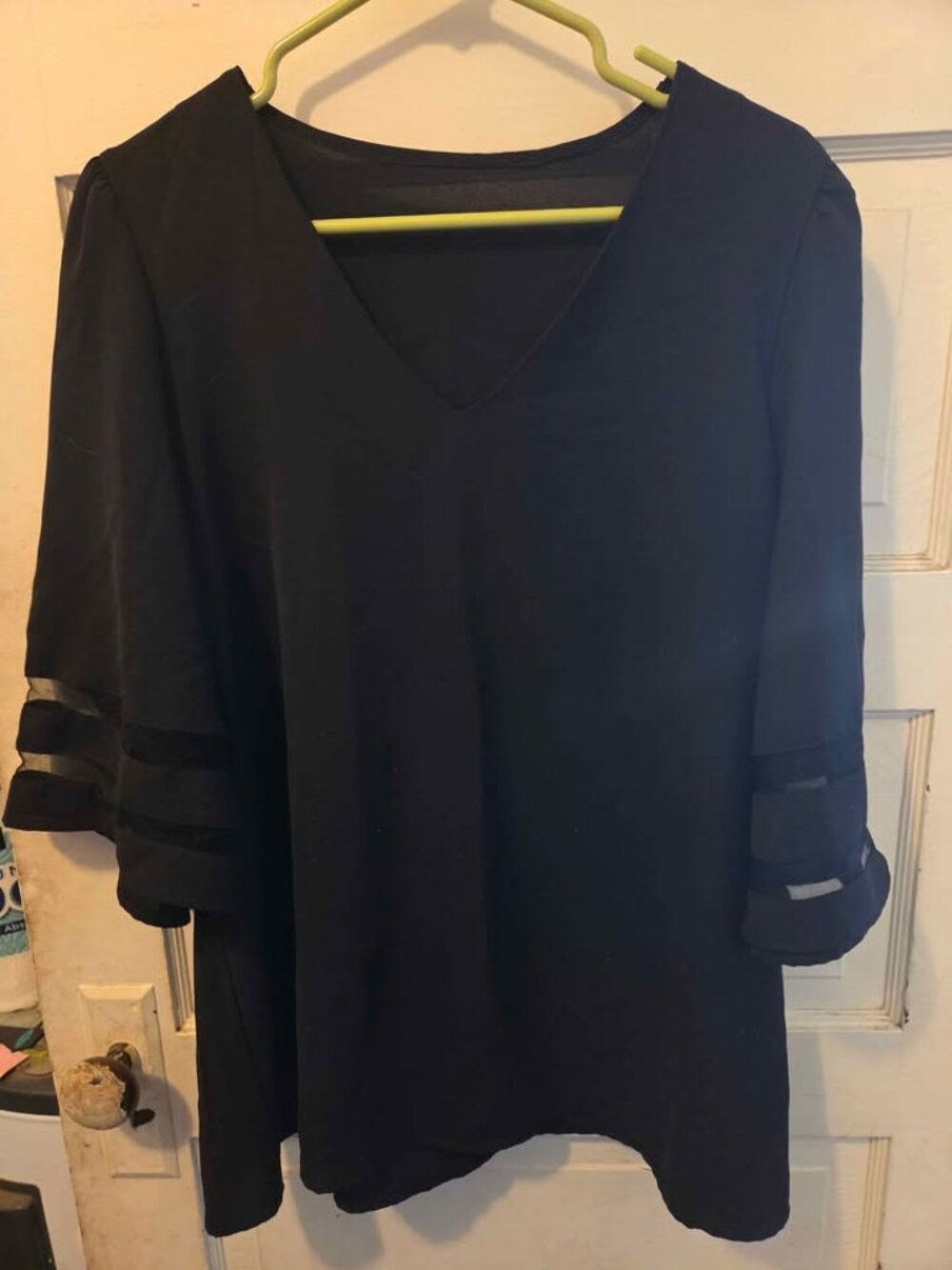 Stunning XL black Dress Shirt